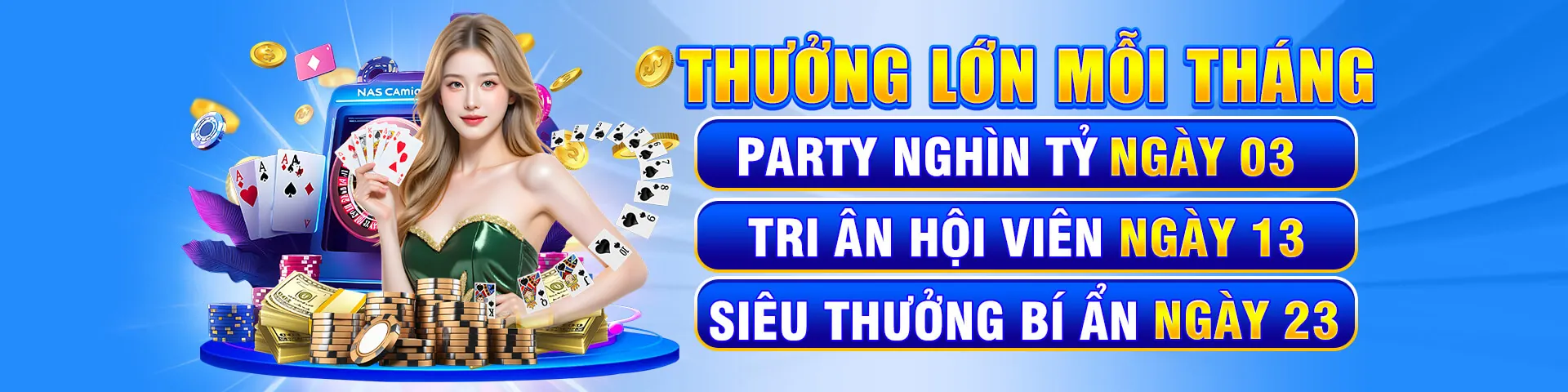 Hình ảnh chính về các chương trình khuyến mãi mới nhất của KU88
